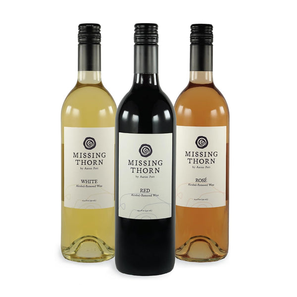 Missing Thorn Signature Set Alcohol-Removed Red, White and Rosê Wine