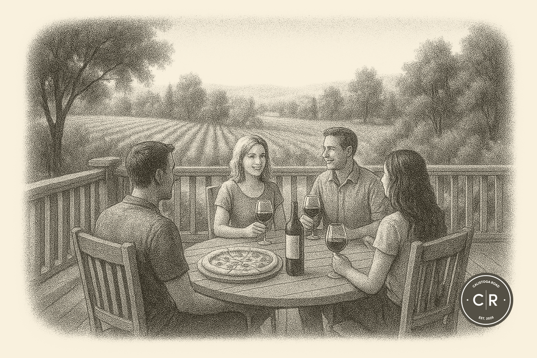Sunday Service: A Back Porch 6 pm with Pizza and Pinot