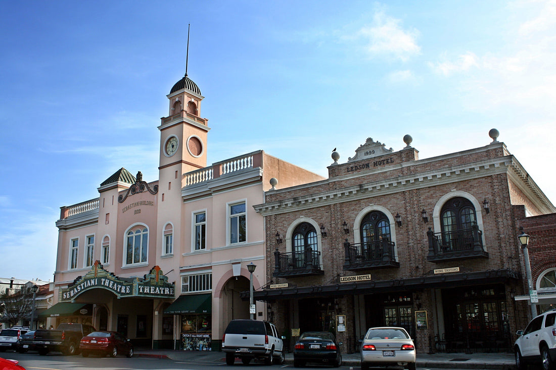 Sonoma Plaza, 11:04 a.m. to 3:47 p.m.