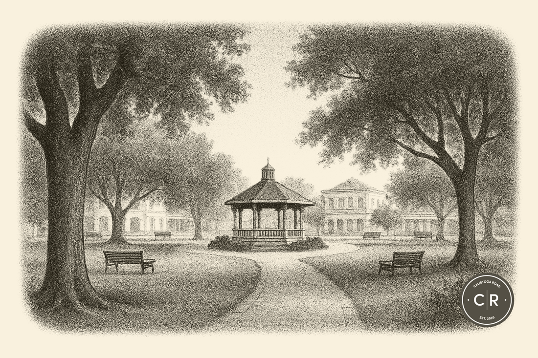 Sonoma Plaza, 11:04 a.m. to 3:47 p.m.