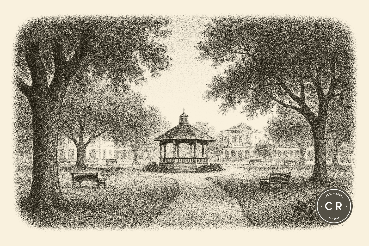 Sonoma Plaza, 11:04 a.m. to 3:47 p.m.