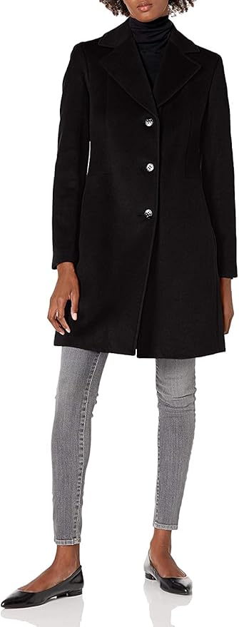Calvin Klein Classic Cashmere Wool Blend Coat
