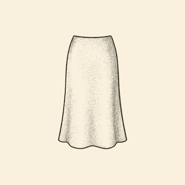 LilySilk Silk Midi Skirt