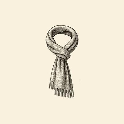 Villand Australian Merino Wool Knitted Scarf